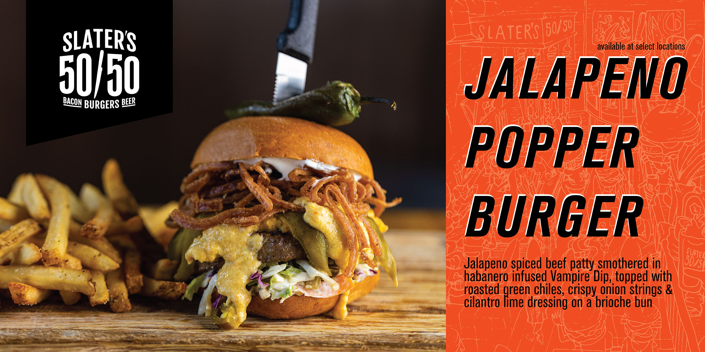 Jalapeno Popper Burger Slider